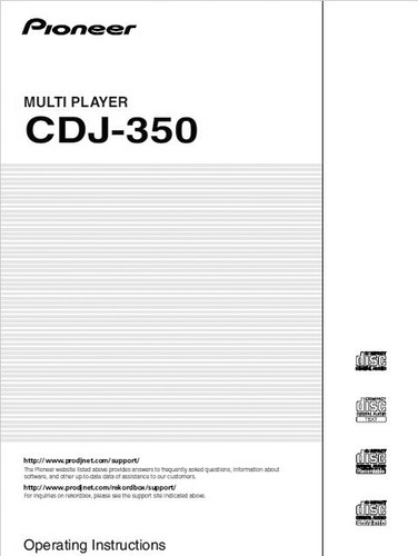 Pioneer cdj 350 lettore - lettore, cd