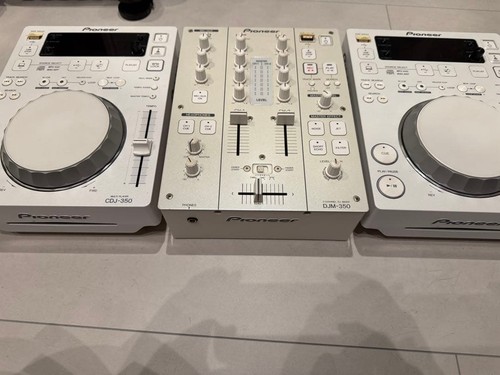 Pioneer cdj 350 djm - pioneer, djm-350-w