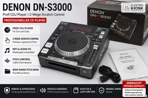 Denon s3000 lettore cdj - denon, dn-s3000