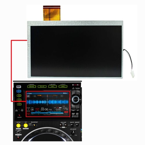 Lcd per cdj 2000nxs2 - per, cdj-2000nxs2