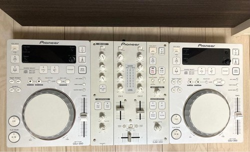 Pioneer cdj 350 - cdj-350-w, coppia